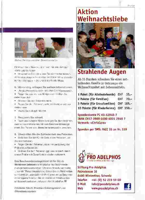 Vorschauseite 2: Lob und Tadel