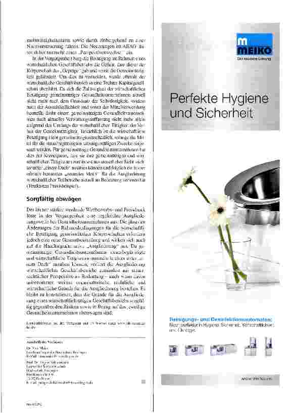 Vorschauseite 4: Neue Perspektiven in der Unternehmenspolitik