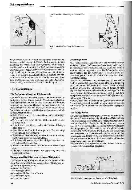 Vorschauseite 4: Rückenschule
