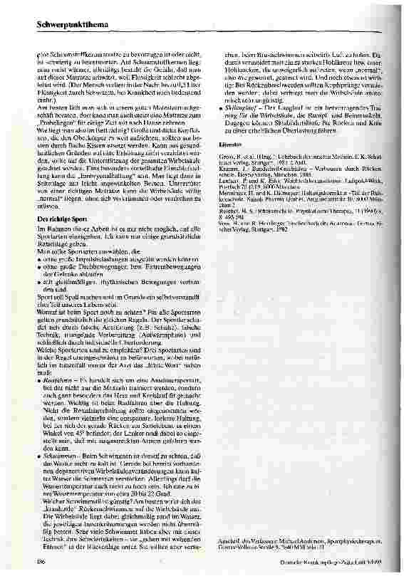 Vorschauseite 6: Rückenschule