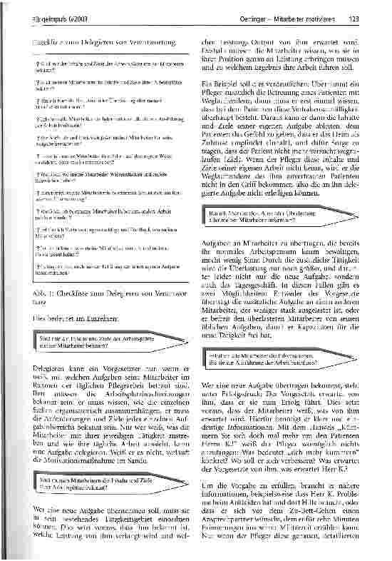 Vorschauseite 2: Mitarbeiter motivieren (Teil 3) Durch leistungsorientiertes Personal zu neuer Pflegequalität