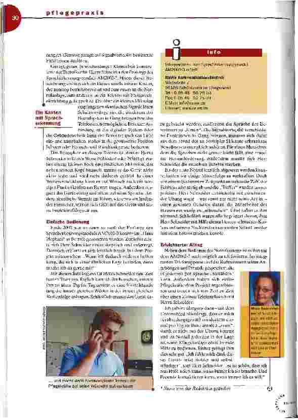Vorschauseite 2: Heraus mit der Sprache