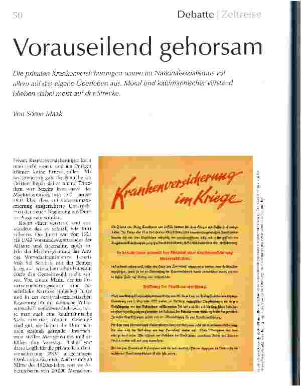 Vorschauseite 1: Vorauseilend gehorsam