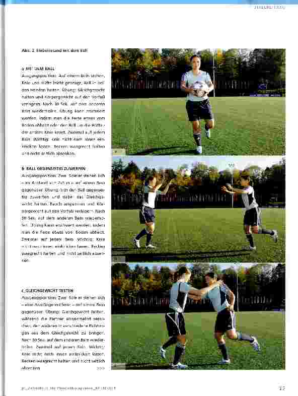 Vorschauseite 4: Verletzungsprävention im Fußball