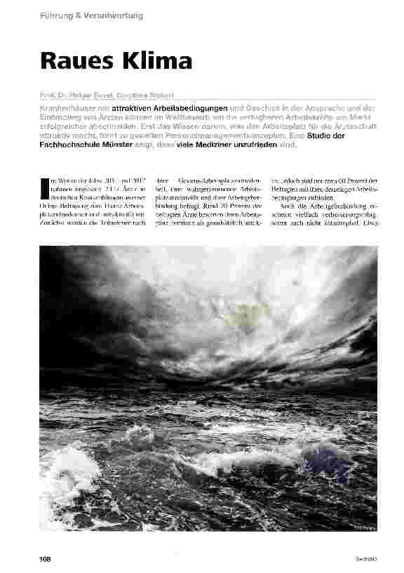 Vorschauseite 1: Raues Klima