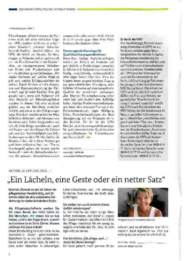 Vorschauseite 2: Im Dienste des Patienten