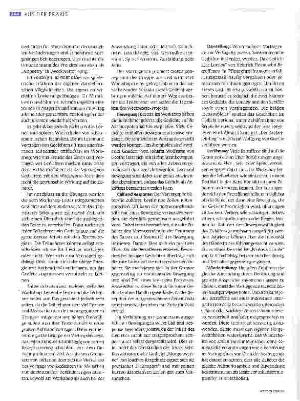 Vorschauseite 3: Als die Worte wecken lernten