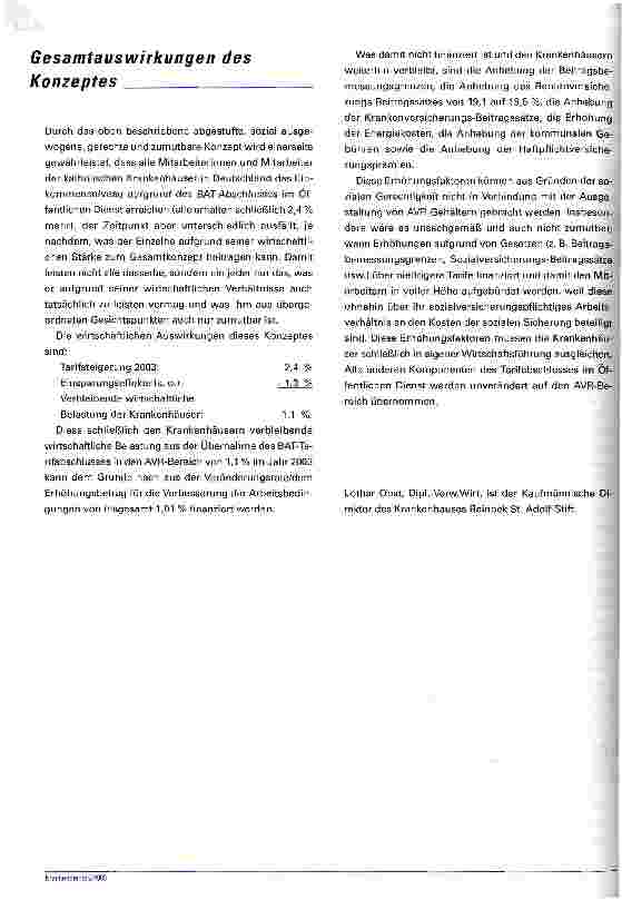 Vorschauseite 4: Arbeitsplatzabbau und Tarifflucht verhindern