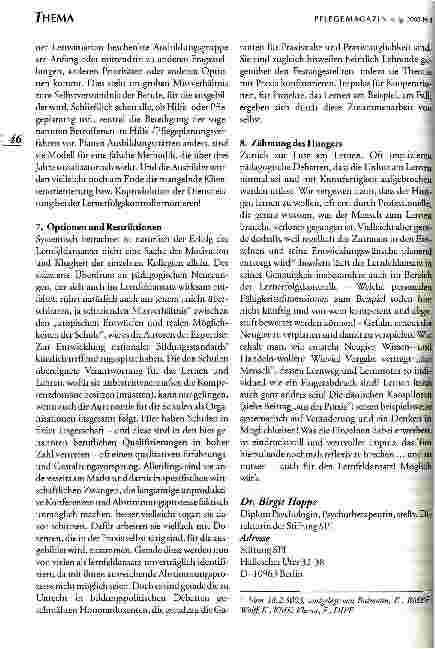 Vorschauseite 3: Acht kritische Thesen Der Lernfeldansatz und seine Zubereitung - köstlich oder ungenießbar?