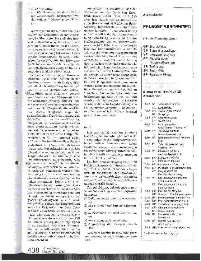 Vorschauseite 5: Rechtsfragen im Pflegebereich