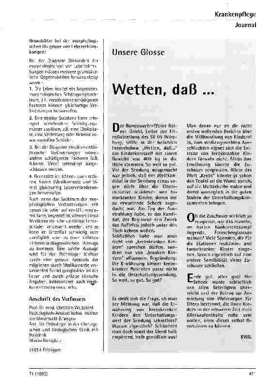 Vorschauseite 4: Leberschäden durch Medikamente