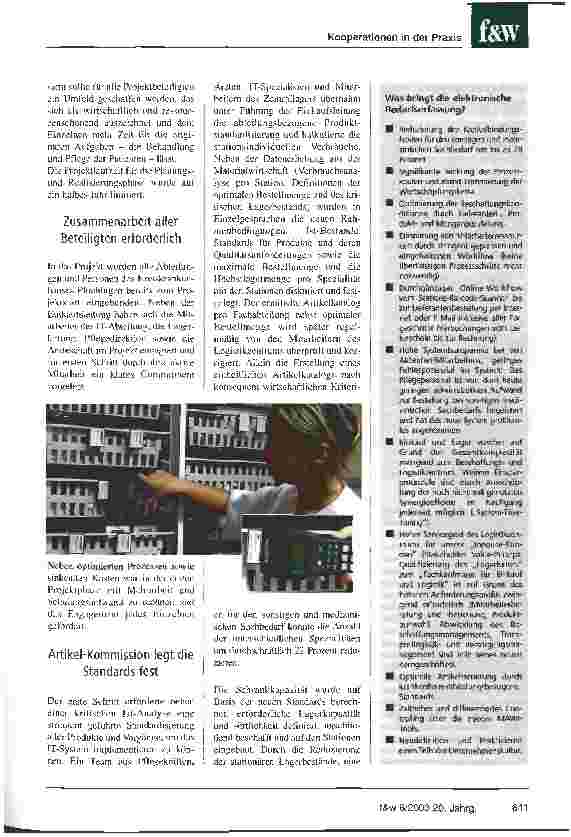 Vorschauseite 2: Erfahrungen im Kreiskrankenhaus Plochingen und Paracelsus-Krankenhaus Ruit Kooperationen in der Praxis