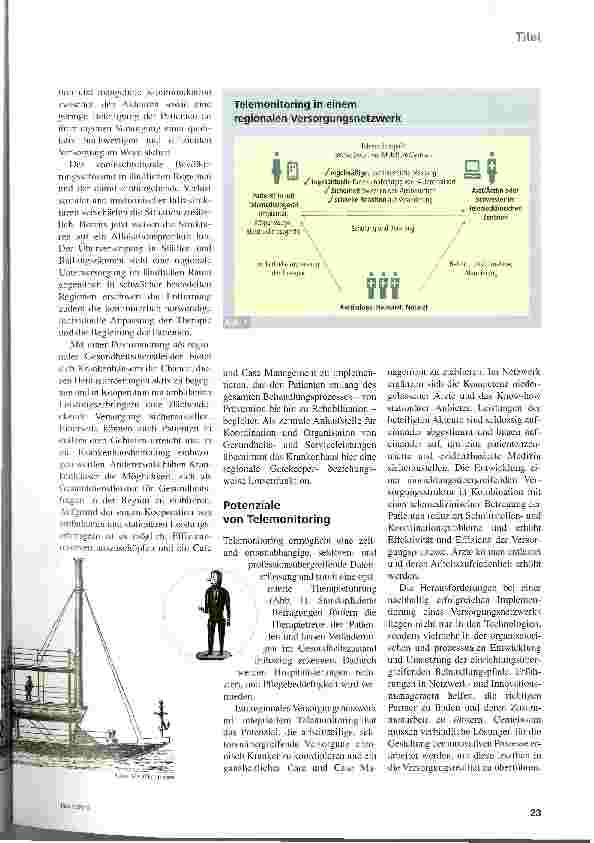 Vorschauseite 2: Mit Telemedizin im Vorteil