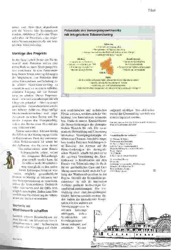 Vorschauseite 4: Mit Telemedizin im Vorteil
