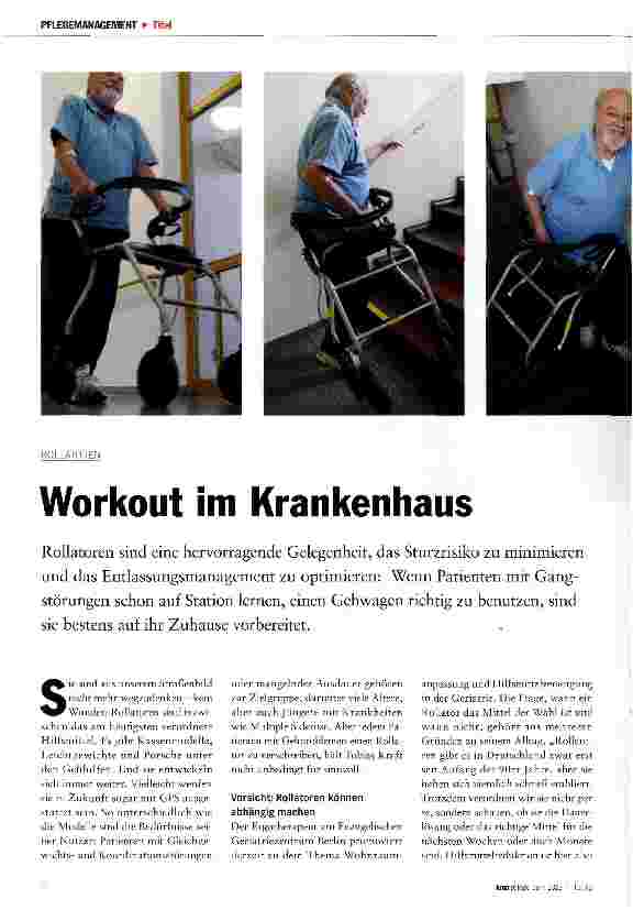 Vorschauseite 1: Workout im Krankenhaus