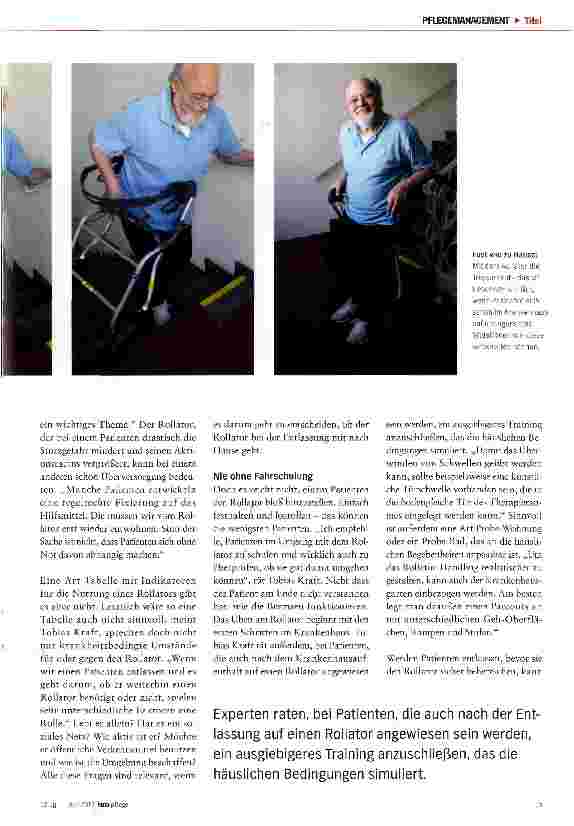Vorschauseite 2: Workout im Krankenhaus