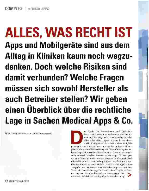 Vorschauseite 1: ALLES, WAS RECHT IST