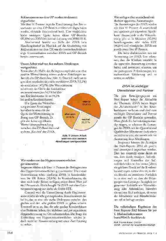 Vorschauseite 5: WIE GUT LÄUFT DIE STERILGUTVERSORGUNG?