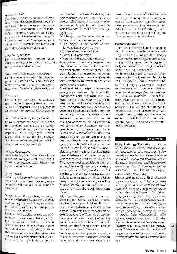 Vorschauseite 4: Sinn und Notwendigkeit einer Auszeit