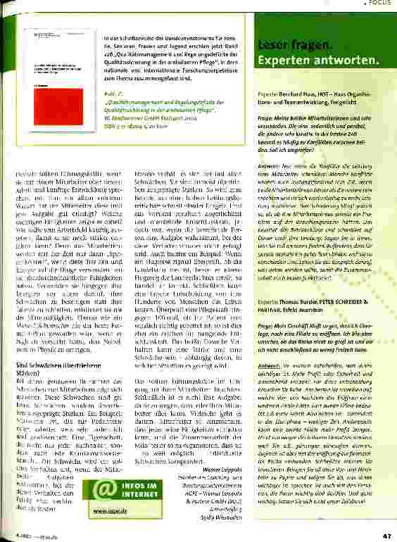 Vorschauseite 2: Sind Stärken nicht der Rede wert?