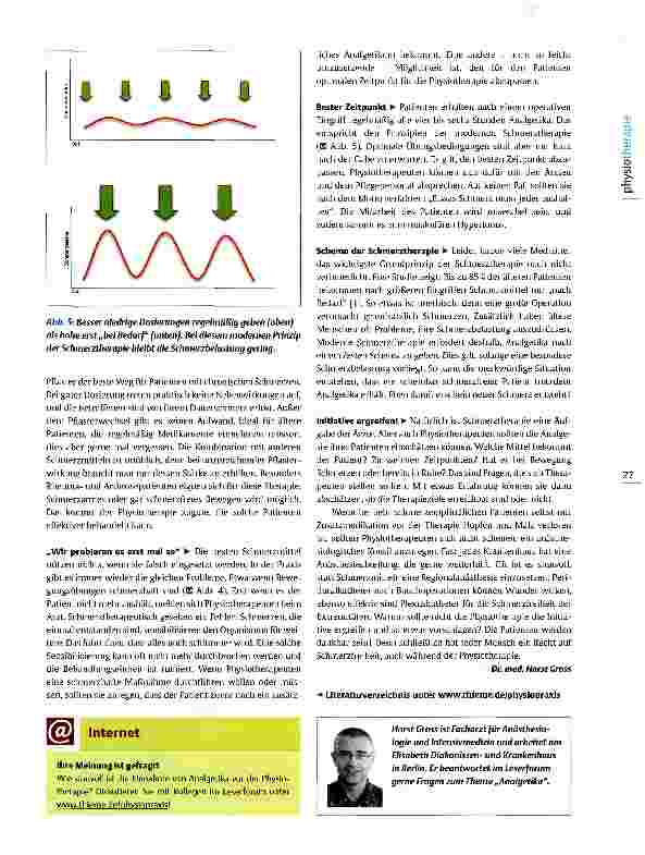 Vorschauseite 4: Hintergrundwissen: Wie Analgetika wirken Recht auf Schmerzfreiheit