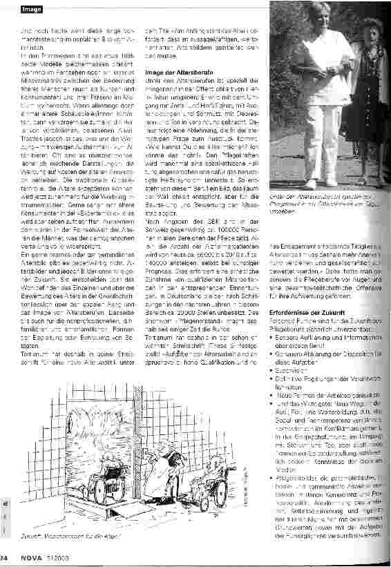 Vorschauseite 2: Altersbilder und Ansehen der Altersberufe