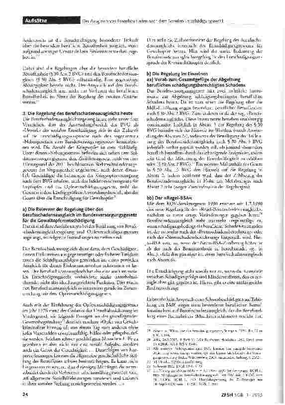 Vorschauseite 6: Der Ausgleich von Erwerbsschaden nach dem Sozialen Entschädigungsrecht und dem Recht der gesetzlichen Unfallversicherung