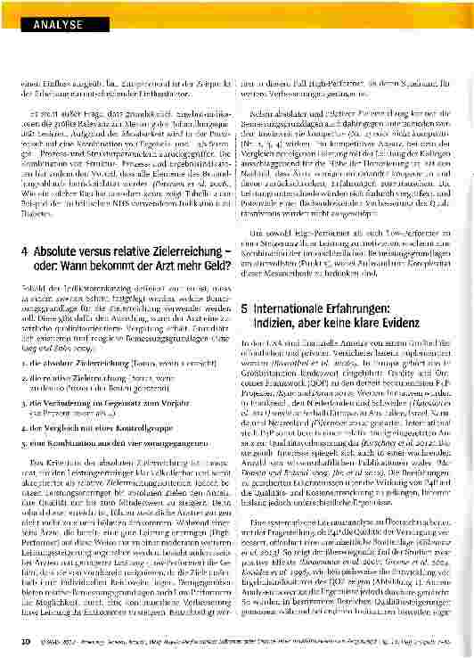 Vorschauseite 4: Pay-for-Performance: Märchen oder Chance einer qualitätsorientierten Vergütung?