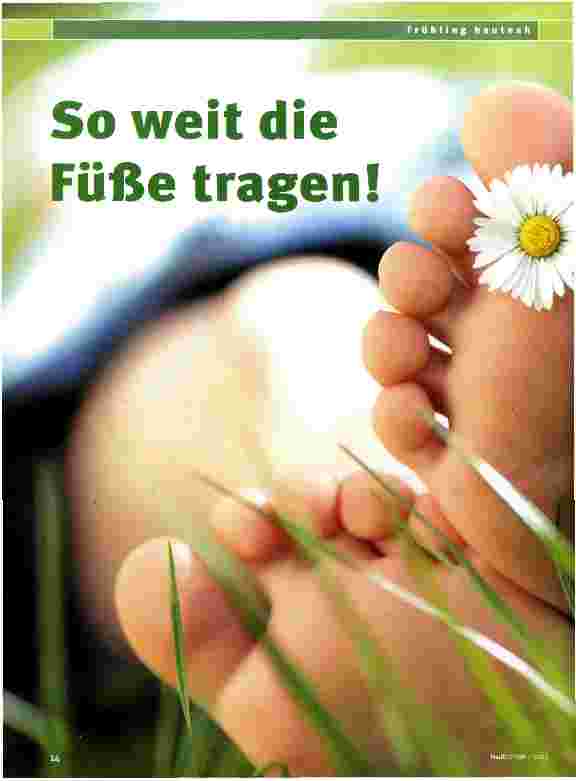 Vorschauseite 1: So weit die Füße tragen!
