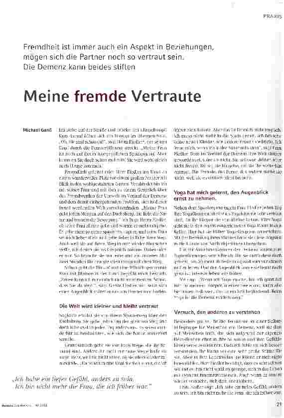Vorschauseite 2: Meine fremde Vertraute