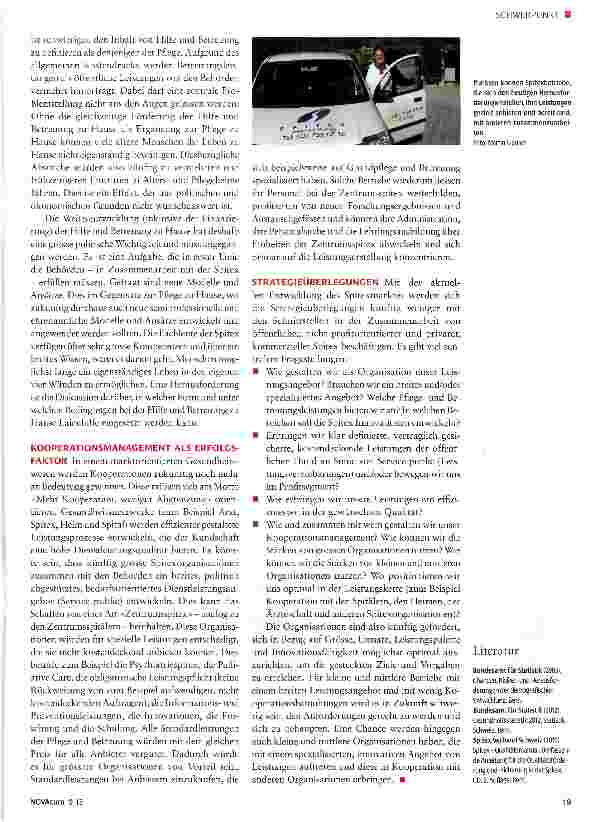 Vorschauseite 3: Spitex im Umbruch