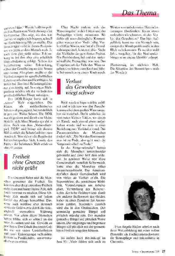 Vorschauseite 4: Wir sind das Volk ... Der Stomaträger im psychosozialen Umfeld der Wende