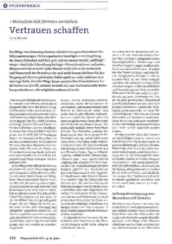 Vorschauseite 1: Vertrauen schaffen