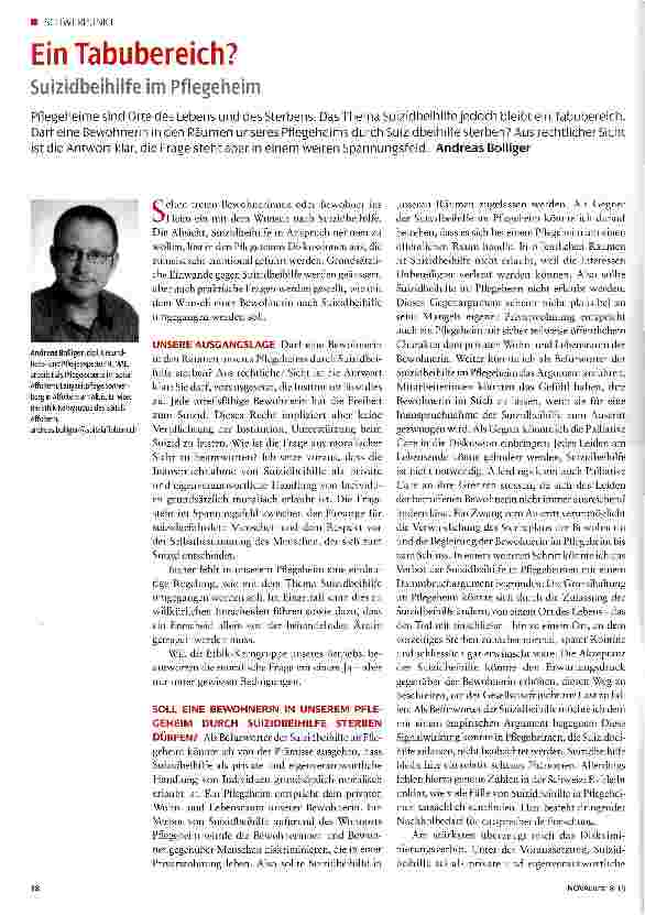 Vorschauseite 1: Ein Tabubereich?