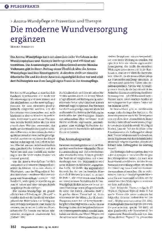 Vorschauseite 1: Die moderne Wundversorgung ergänzen
