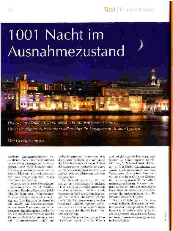 Vorschauseite 1: 1001 Nacht im Ausnahmezustand