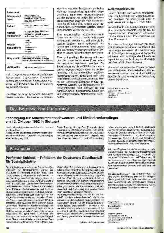 Vorschauseite 3: Aspiration von mekoniumhaltigem Fruchtwasser