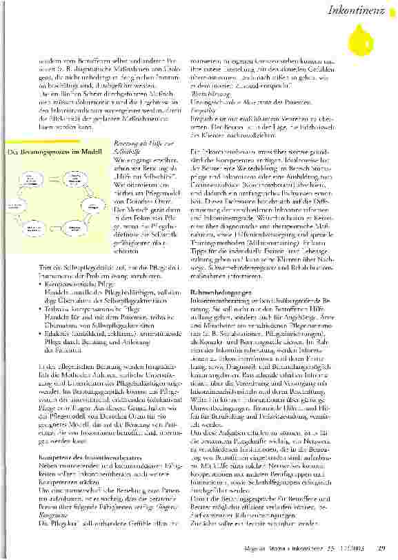 Vorschauseite 2: Aspekte der Inkontinenzberatung - Teil 1