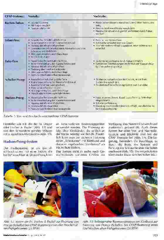 Vorschauseite 5: CPAP-Systeme und ihre Anwendung bei Frühund Neugeborenen