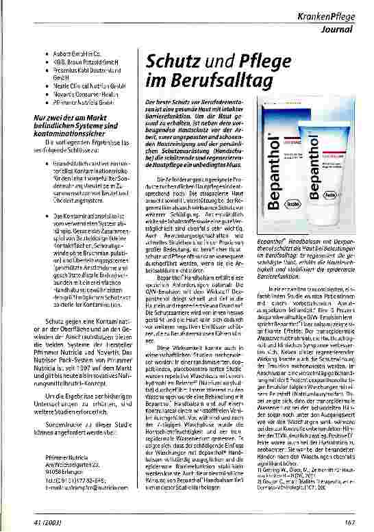 Vorschauseite 2: Nur zwei Systeme sind kontaminationssicher