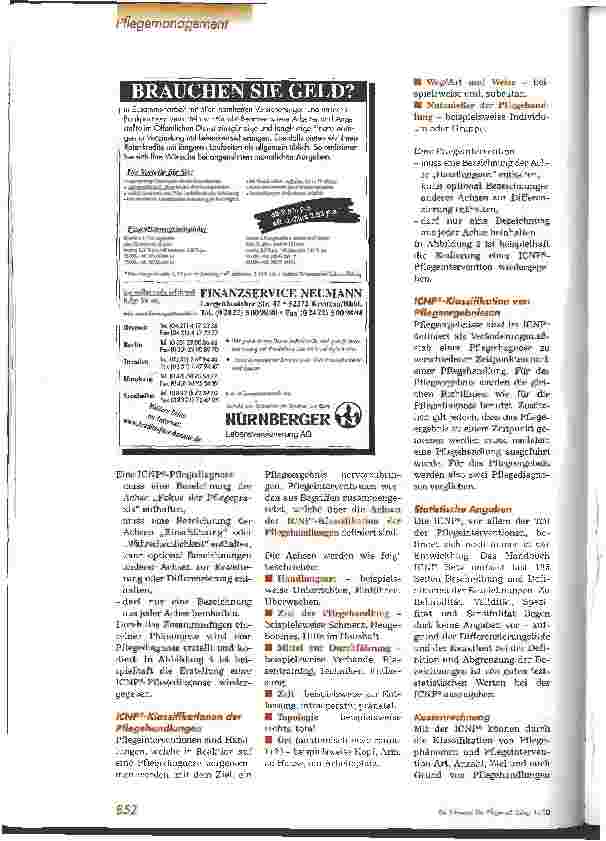 Vorschauseite 5: Pflege im DRG-System - Wie kann pflegerische Leistung erfasst werden? Teil 3: STPE und ICNP