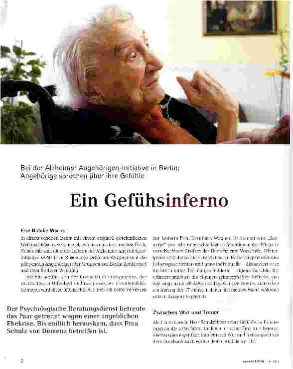 Vorschauseite 1: Ein Gefühlsinferno