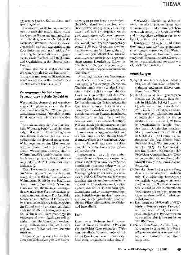 Vorschauseite 4: Das Bielefelder Modell