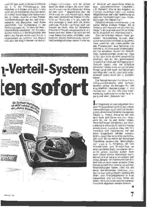 Vorschauseite 3: Probewohnen einmal anders