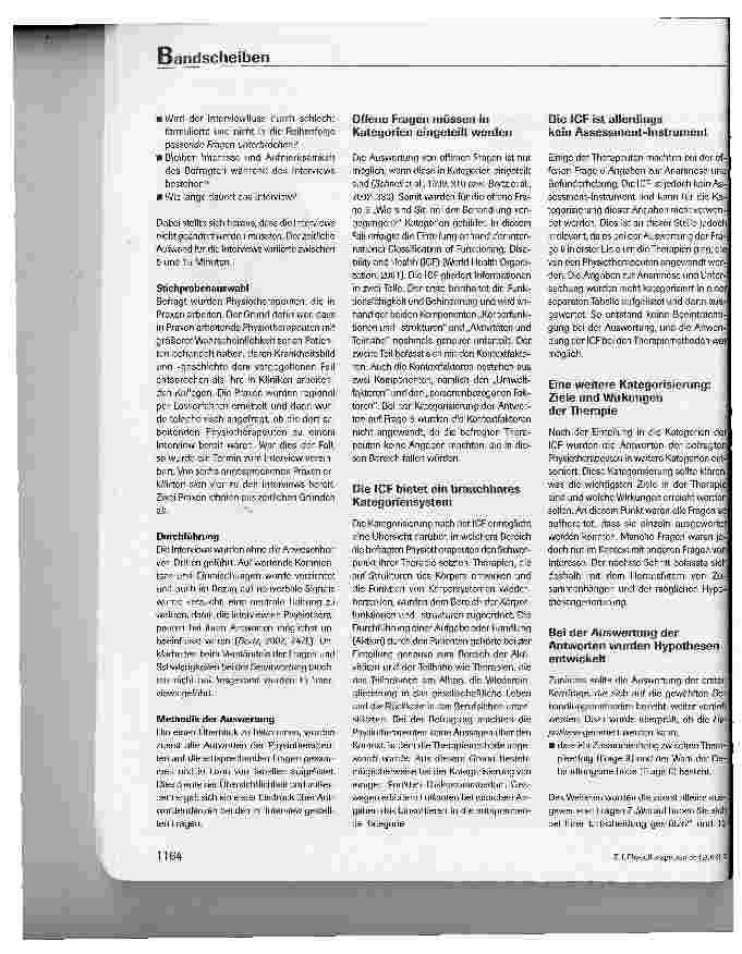 Vorschauseite 3: Die Behandlung postoperativer Restsymptomatik(en) nach Bandscheibenvorfall - Eine explorative Studie -