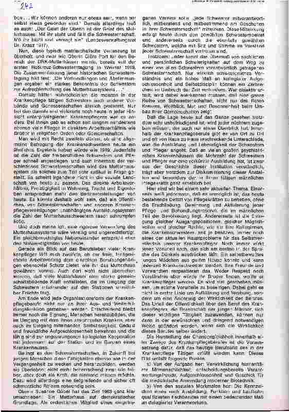 Vorschauseite 3: Krankenpflege - ein moderner Sozialberuf