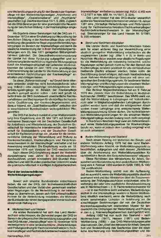 Vorschauseite 2: Die Weiterbildung zur ( Fach ) Krankenpflegekraft in der Intensivmedizin