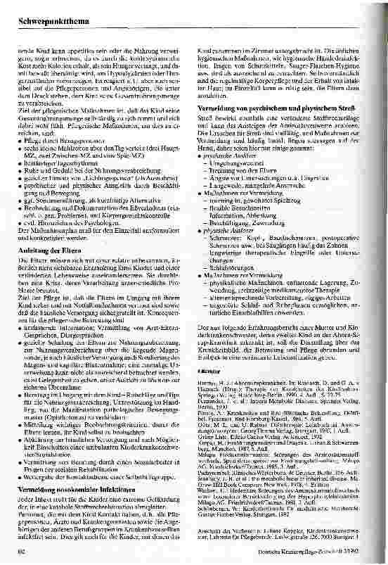 Vorschauseite 4: Die Ahorn-Sirup-Krankheit Krankheitsbild, Therapie und Pflege