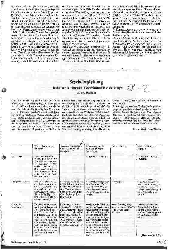 Vorschauseite 1: Sterbebegleitung