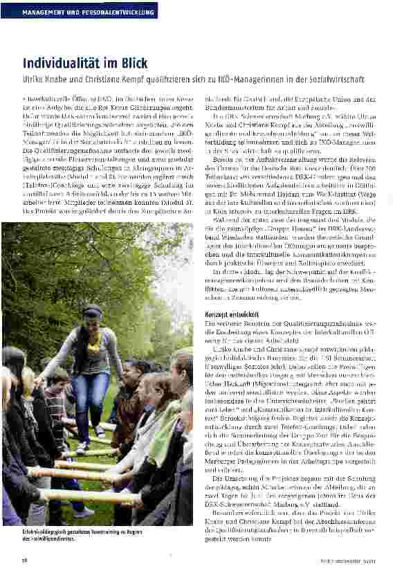 Vorschauseite 1: Individualität im Blick
